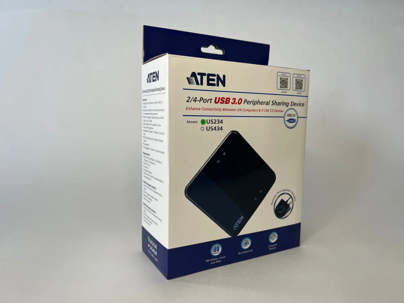 Обзор USB переключателя ATEN US234