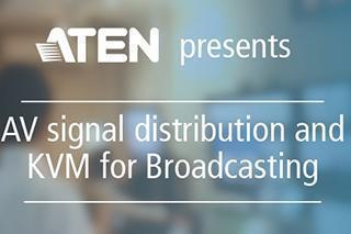 IBC 2018: самые современные решения Pro AV и KVM ATEN для индустрии телевещания