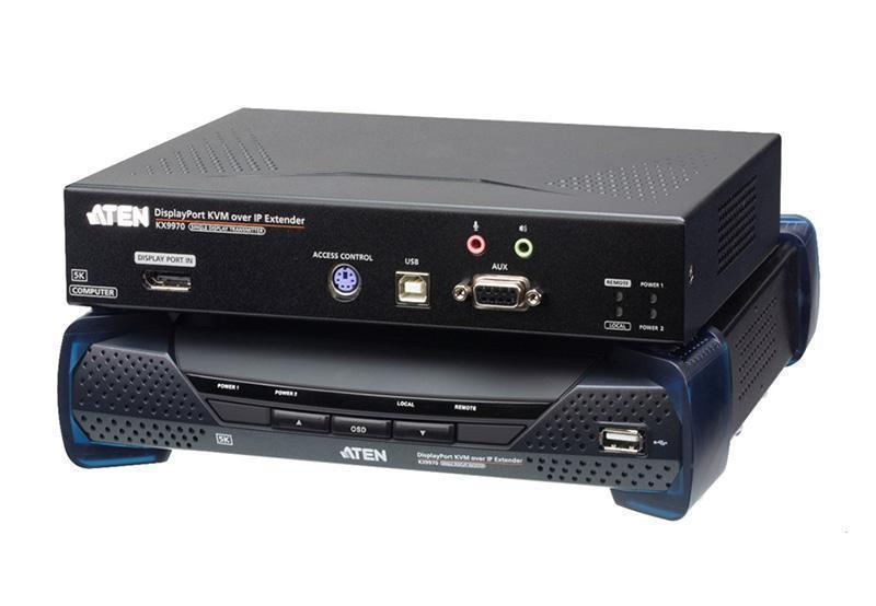 Компания ATEN выпускает новые 5K DisplayPort KVM-удлинители с доступом по IP