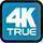 True 4K Resolution True 4K Resolution