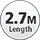 Дальность подключения 2.7 м Дальность подключения 2.7 м