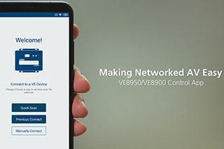 ATEN запускает мобильное приложение управления VE8900 / VE8950 Control App для сетевых AV решений