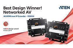 4K Video over IP Extender VE8950 награжден Red Dot Design Award 2018