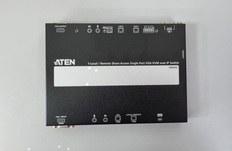 Обзор IP KVM переключателя ATEN CN9000