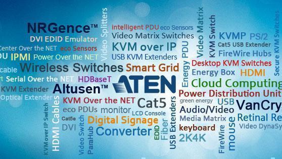 ATEN - Лучший в сфере KVM, передовых А/В решений и дистанционного управления IT