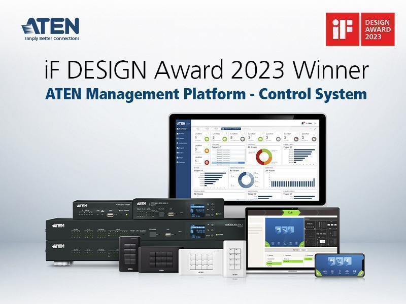 Достижение новых высот: продукт ATEN Management Platform получил награду iF DESIGN Award 2023 за интуитивно понятные возможности использования
