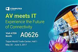 Гости из будущего AV и IT на стенде ATEN на COMPUTEX 2017