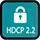 HDCP 2.2 Compatible HDCP 2.2 Compatible