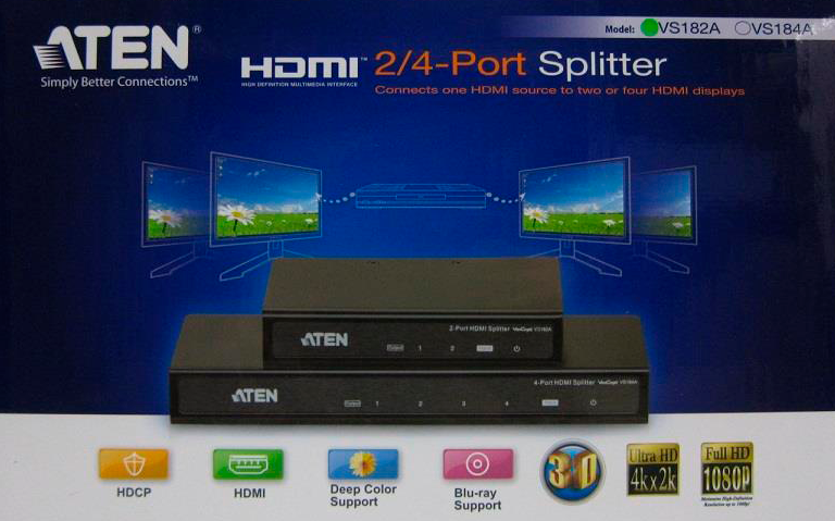 Скидка на HDMI разветвители ATEN