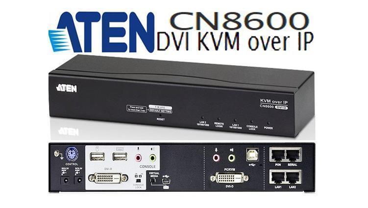 IP KVM Переключатель CN8600 – экономически эффективный Блок Управления