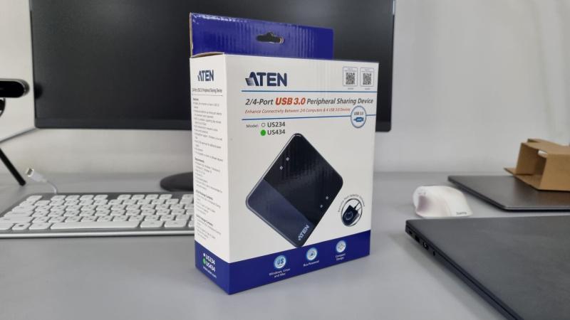 Обзор ATEN US434: Компактный и мощный USB переключатель