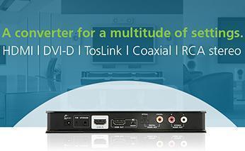 Гибкий 4K Видео Конвертер VC881 с Audio De-embedder