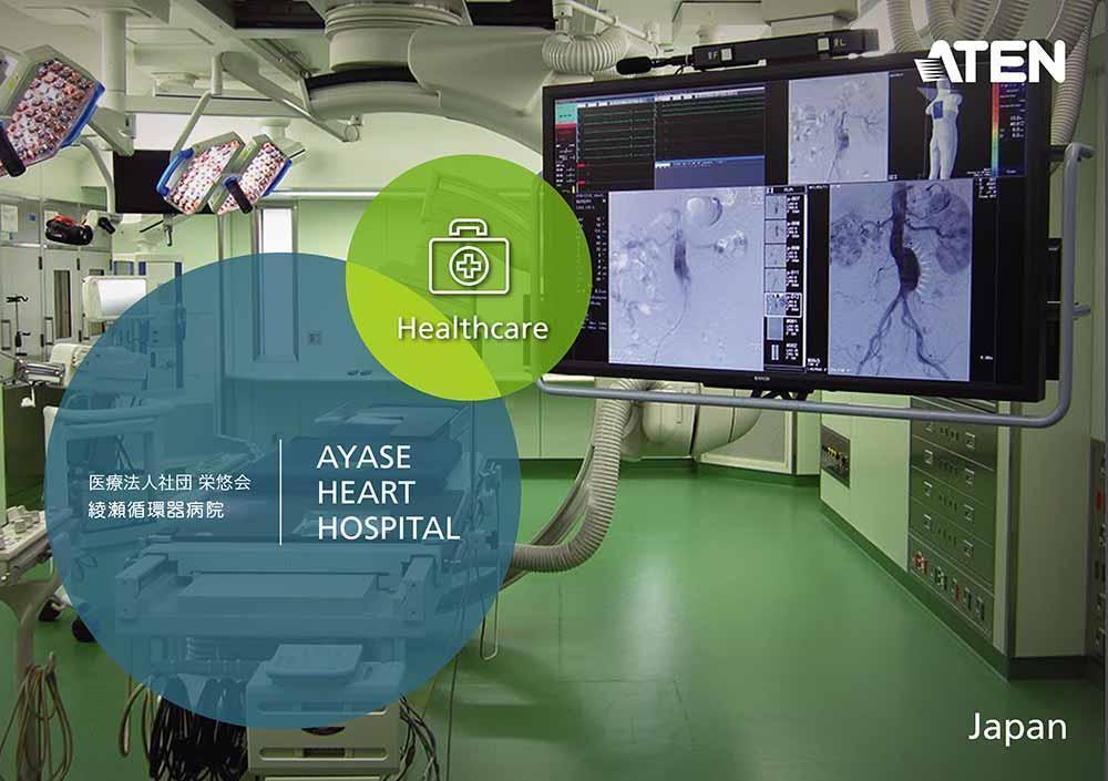 Внедрение современной системы передачи изображений. Кардиологическая больница Аясэ, Япония