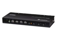 Настольный KVM Переключатель ATEN CS784H / CS784H-AT-G