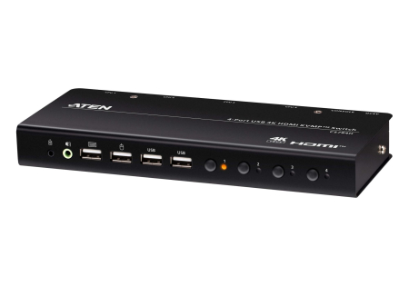 Настольный KVM Переключатель ATEN CS784H / CS784H-AT