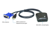KVM переключатель ATEN CV211CP / CV211CP-AT