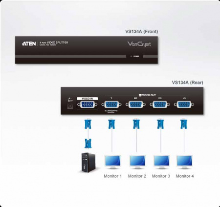 Разветвитель ATEN VS134A / VS134A-AT-G