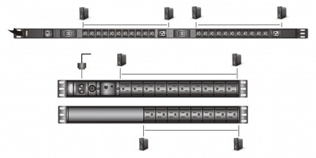 Блок распределения питания ATEN PE0218SG / PE0218SG-AT-G