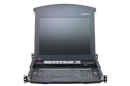 KVM консоль с переключателем ATEN KL1516AM / KL1516AM-AXA-RG