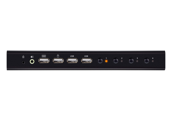 Настольный KVM Переключатель ATEN CS784H / CS784H-AT-G