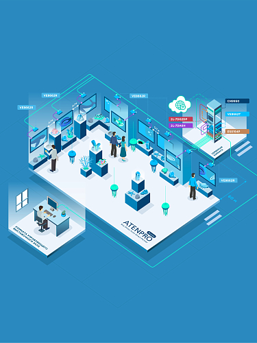 Трансляция видео-контента 4К на видеостене формата 9х1