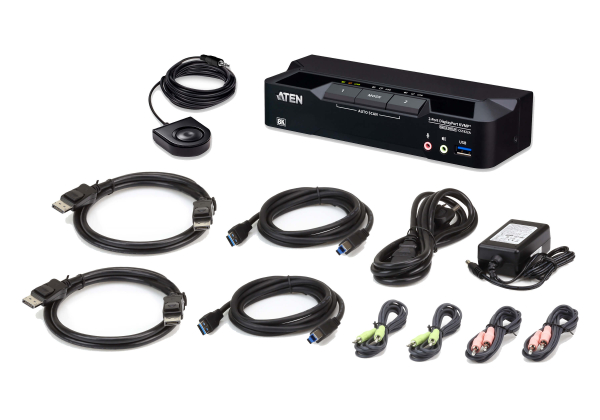 Настольный KVM Переключатель ATEN CS1922A / CS1922A-AT-G