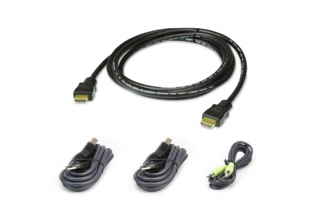 Комплект кабелей ATEN 2L-7D02UHX4 / 2L-7D02UHX4