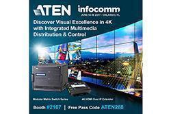 Передовые профессиональные AV/IT решения ATEN на InfoComm 2017 во Флориде