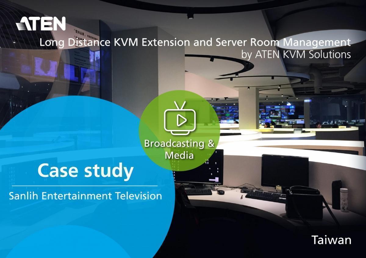 KVM Решение ATEN для управления серверными и оптимизации работы телестудии